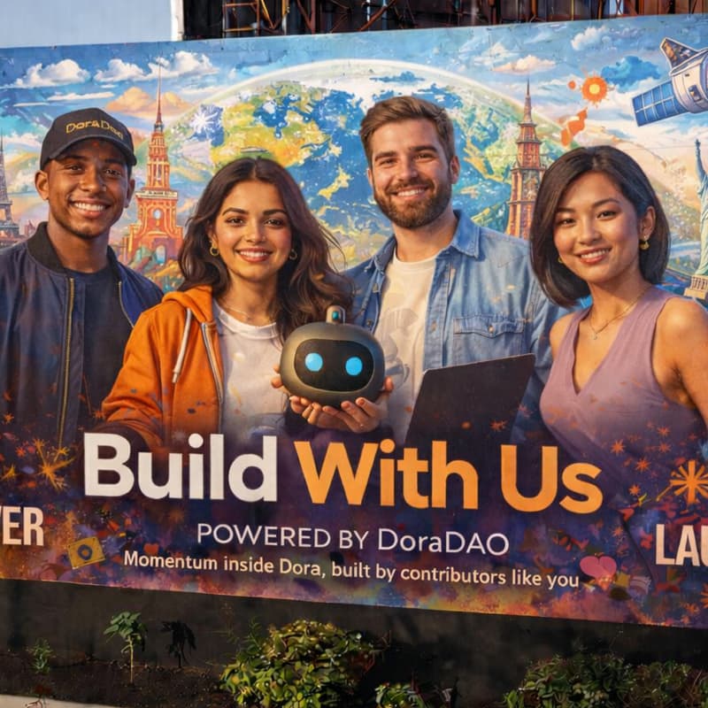 Cover Image for Build with Us powered by DoraDAO