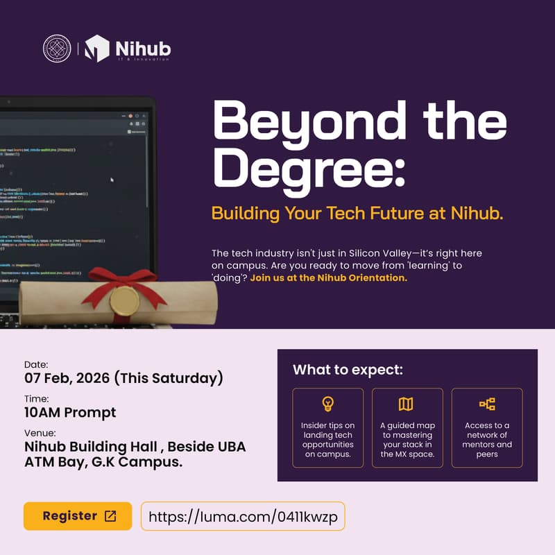 Cover Image for Beyond The Degree (Nihub Orientation)