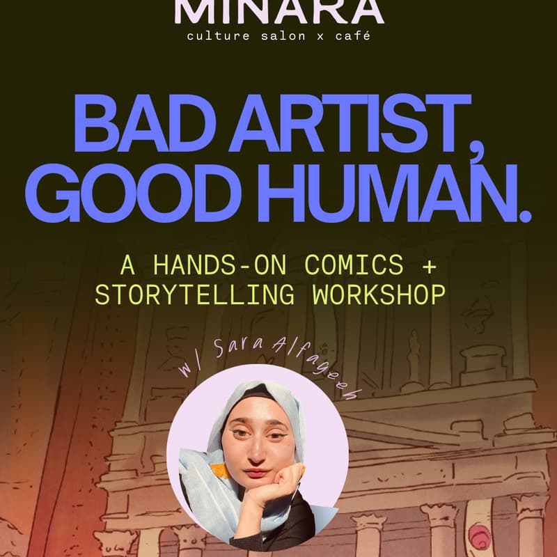 Cover Image for Bad Artist, Good Human with Sara Alfageeh