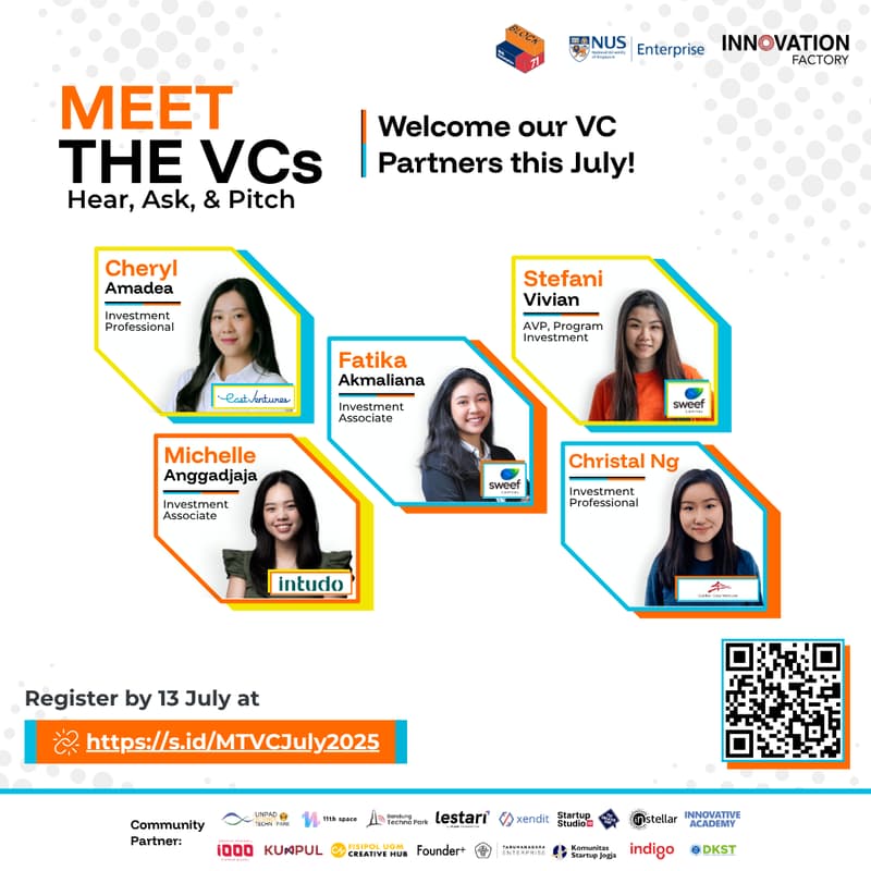 Cover Image for BLOCK71 Meet The VC July