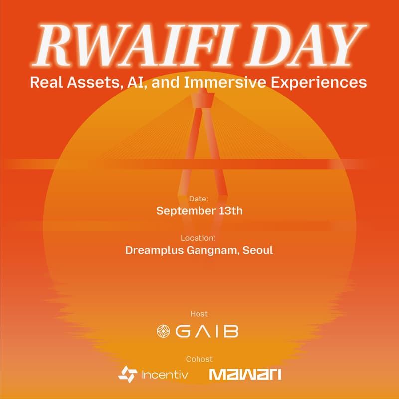 Cover Image for RWAiFi Day: Real Assets, AI, and Immersive Experiences