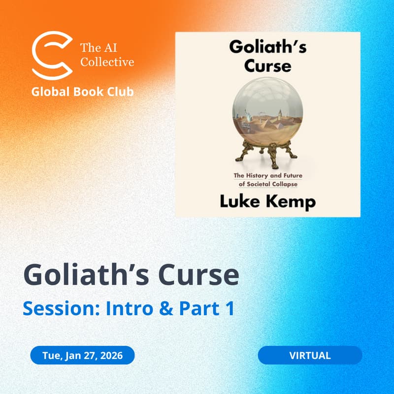 Cover Image for AIC Global Book Club: Goliath’s Curse - Part 1