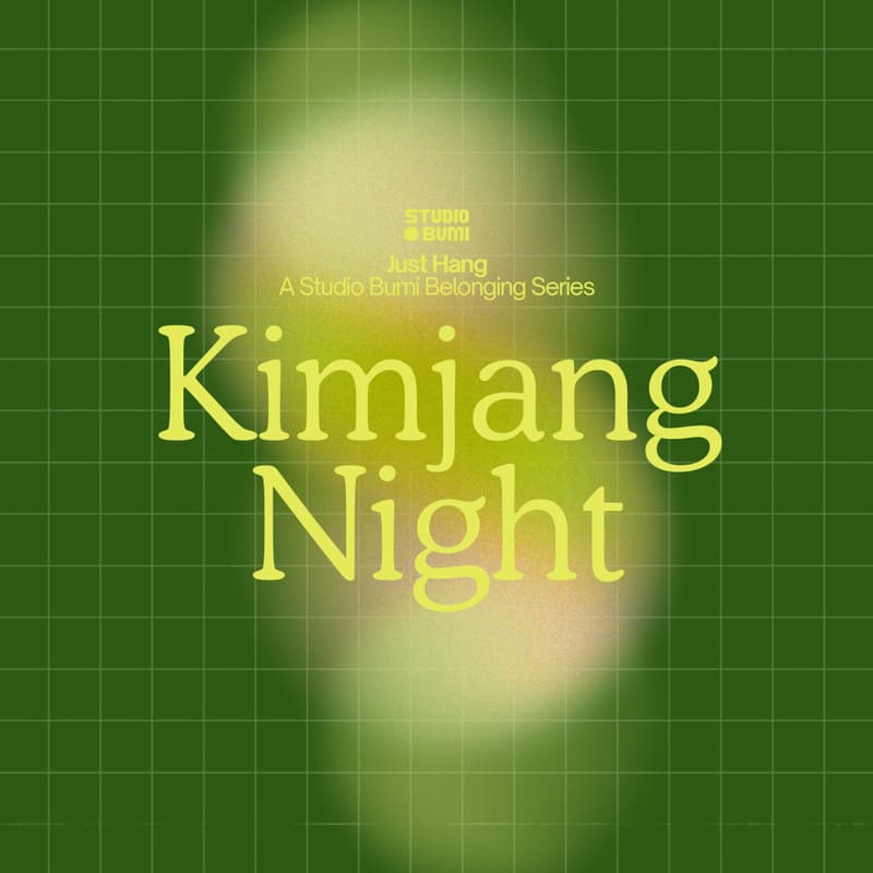 Cover Image for Just Hang: Kimjang Night
