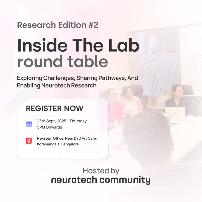 Cover Image for Inside the Lab: A Roundtable by the Neurotech Community