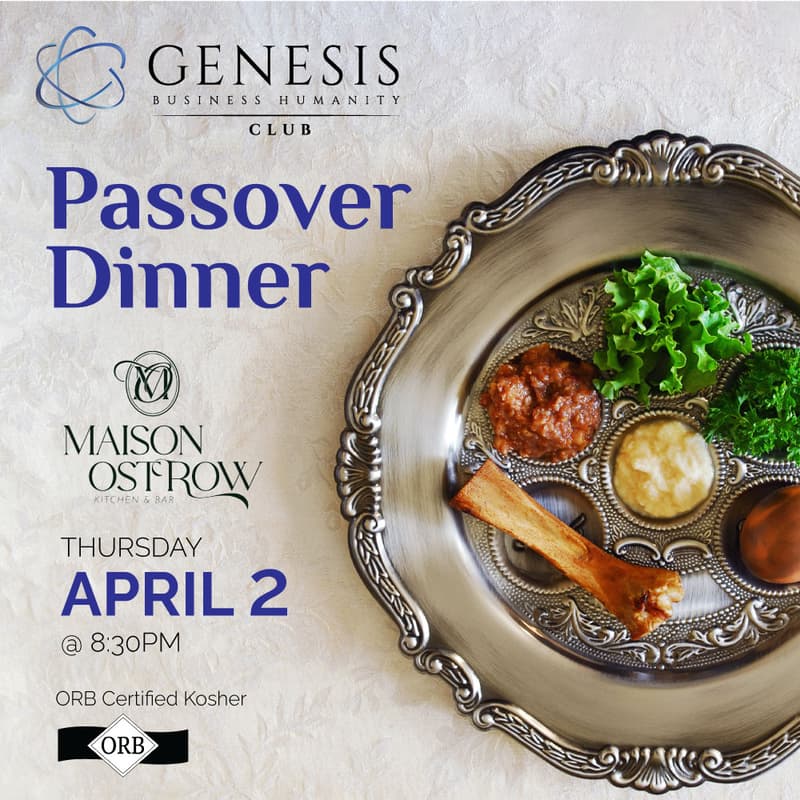 Cover Image for Genesis Passover Dinner