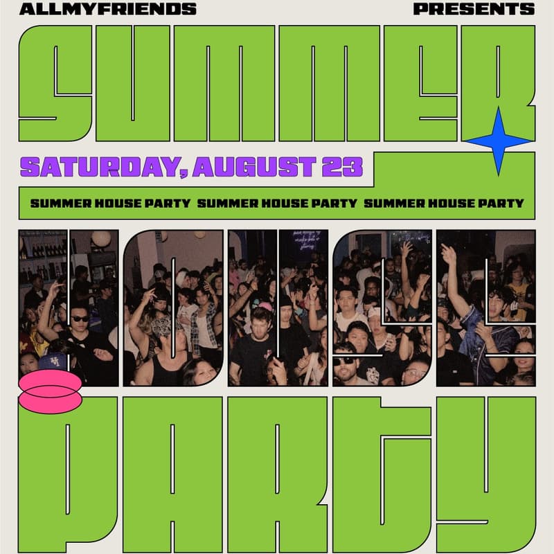 Cover Image for SUMMER HOUSE PARTY