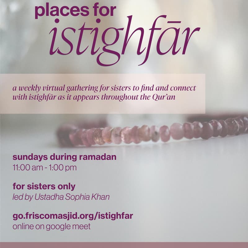 Cover Image for Places Of Istighfar