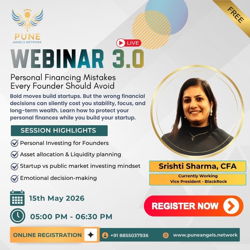 Cover Image for Pune Angels Network - Webinar 3.0