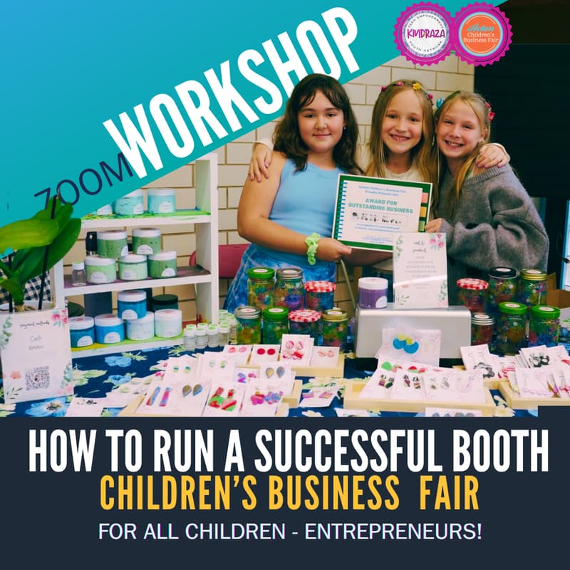 Cover Image for Teen Entrepreneur: Run a successful booth at the Children's Business Fair