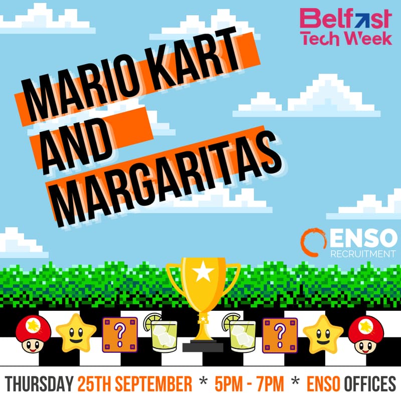 Cover Image for Mario Kart & Margaritas @ Enso Recruitment