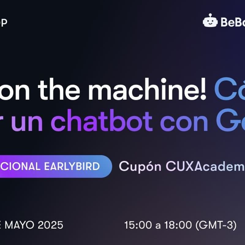 Cover Image for Workshop Hands on the machine by BeBot Academy & Voiceflow