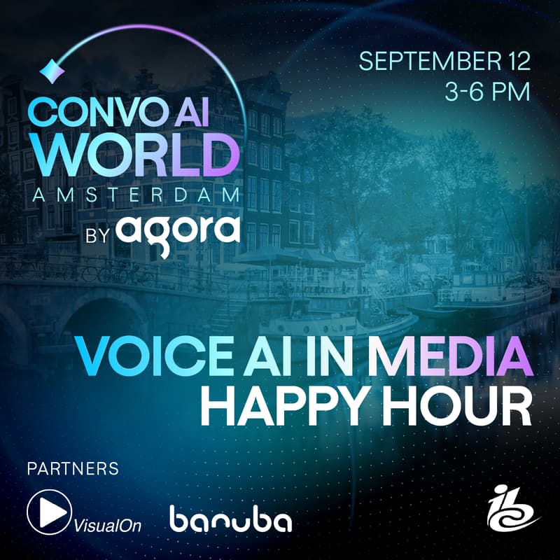 Cover Image for Voice AI in Media Happy Hour @ IBC 2025