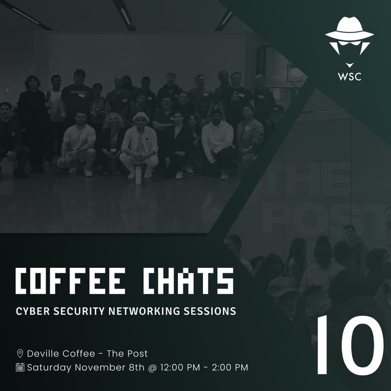 Cover Image for White-Hat Security Community - Monthly Coffee Chat (#10)