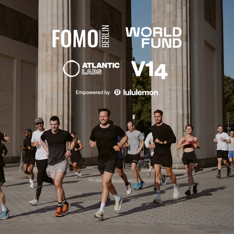 Cover Image for FOMO Berlin x World Fund x Atlantic Labs x V14 - Investor & Founder Running Event empowered by lululemon