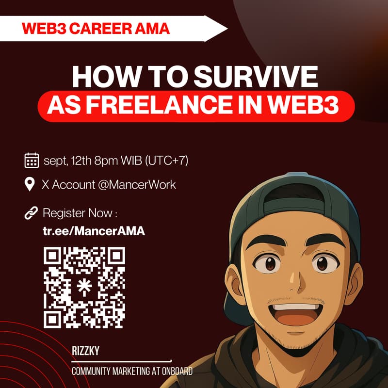 Cover Image for Web3 Career AMA with Rizzky Onboard