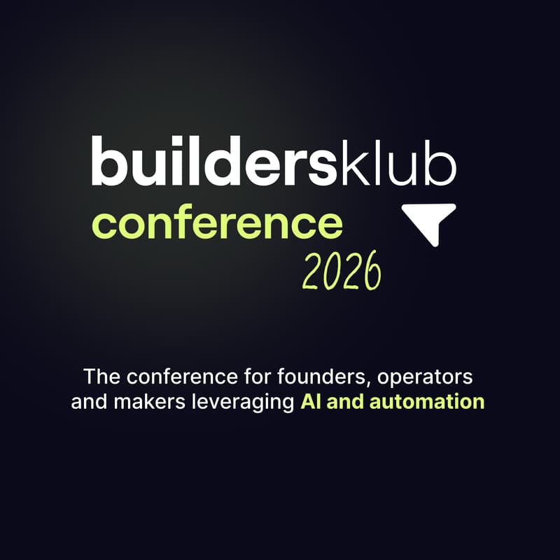 Cover Image for buildersklub conference