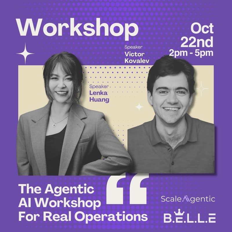 Cover Image for The Agentic AI Workshop for Real Operations | In-Person