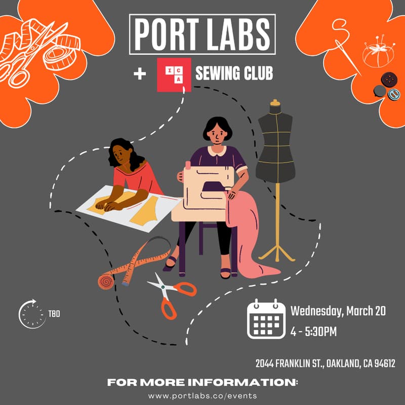 Cover Image for Port Labs + ICA Sewing Club