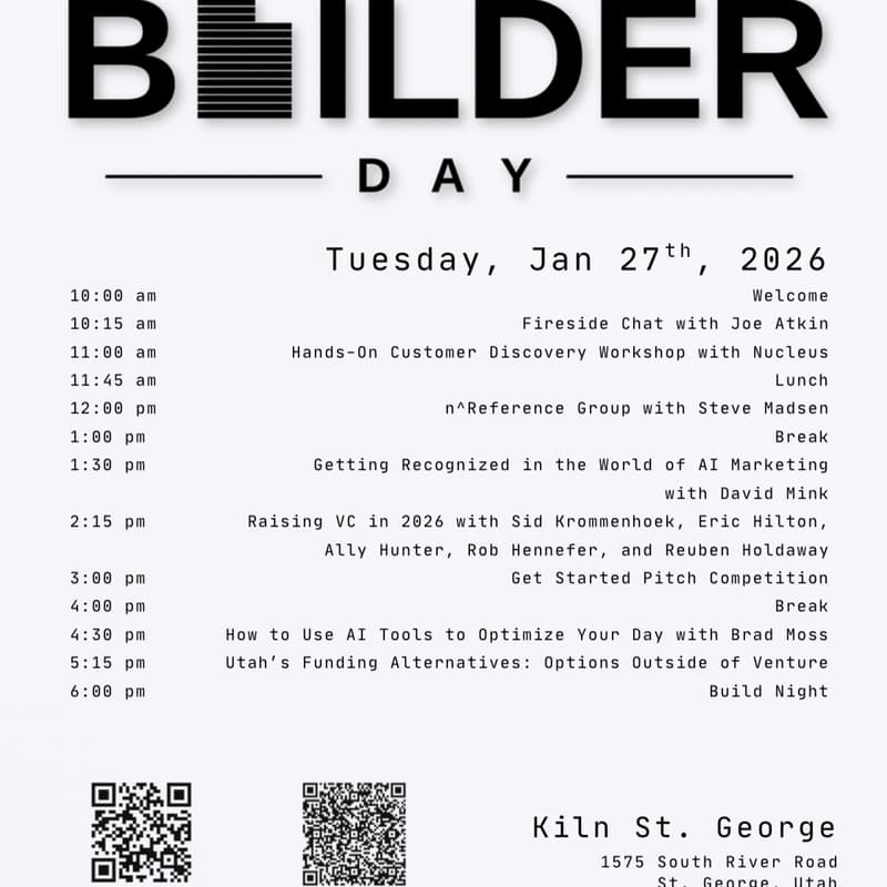 Cover Image for BUILDER DAY presented by Nucleus and GOEO