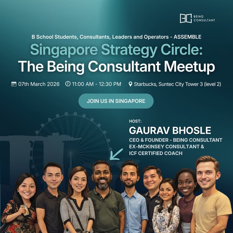 Cover Image for Singapore Strategy Circle - Being Consultant Edition