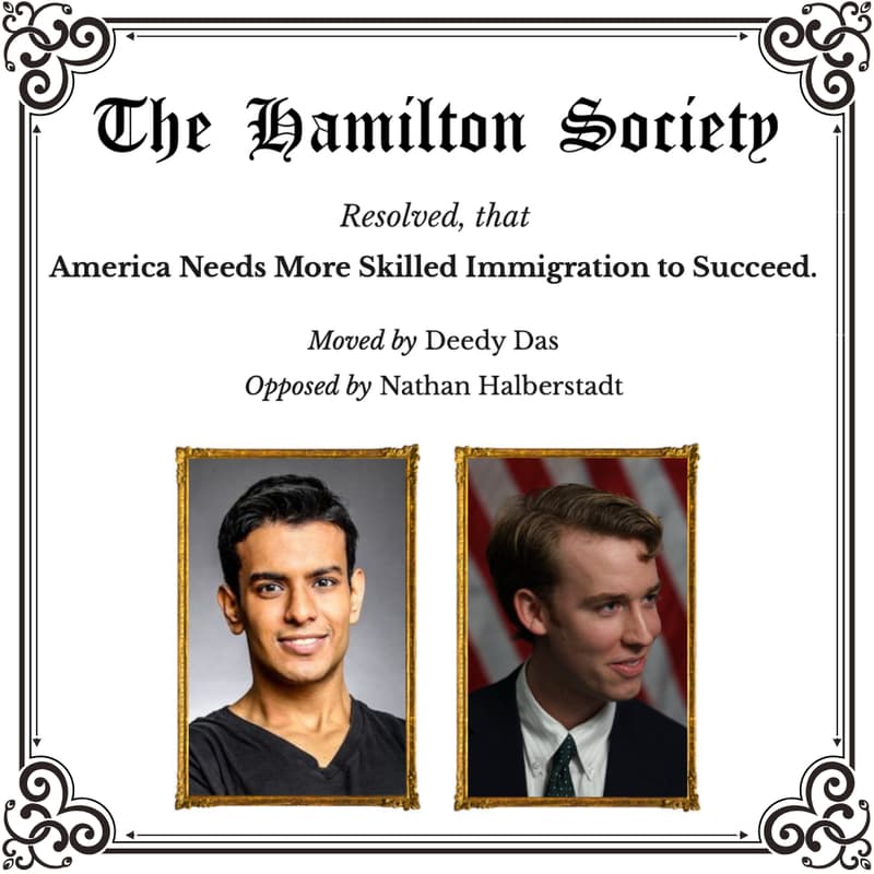 Cover Image for Debate XI: America Needs More Skilled Immigration to Succeed