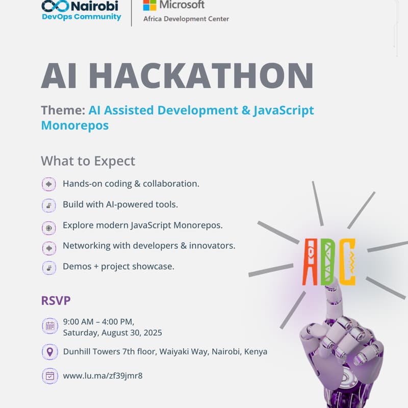 Cover Image for HACKATHON - AI Assisted Development & JavaScript Monorepos