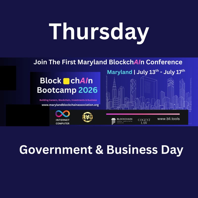 Cover Image for Blockchain Bootcamp Conference & Exhibits: Government & Business Day