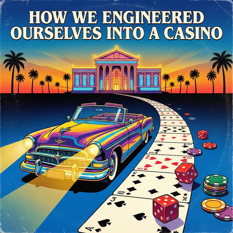 Cover Image for How We Engineered Ourselves Into a Casino (And How To Stop)