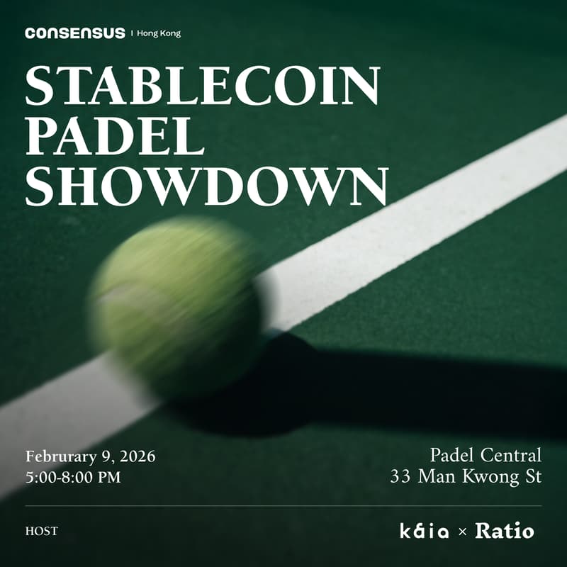 Cover Image for Stablecoin Padel Showdown @ Consensus HK