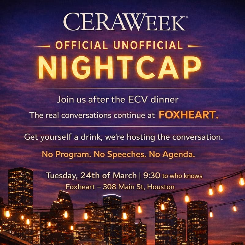 Cover Image for The Official Unofficial CeraWeek Nightcap