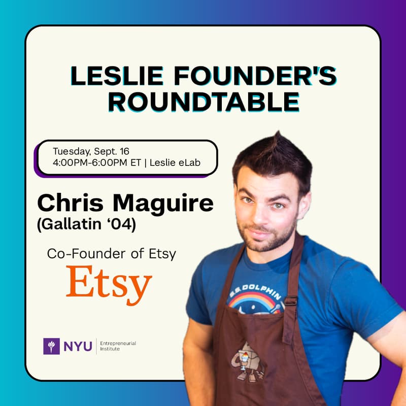 Cover Image for Leslie Founder's Roundtable: AMA with Chris Maguire (Etsy)