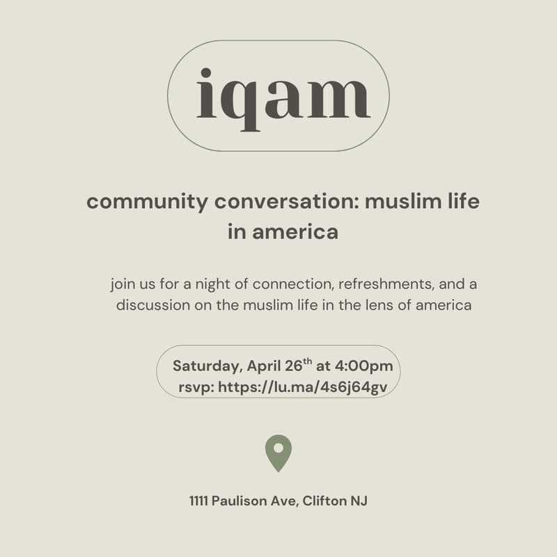 Cover Image for Community Conversation: Muslim life in America