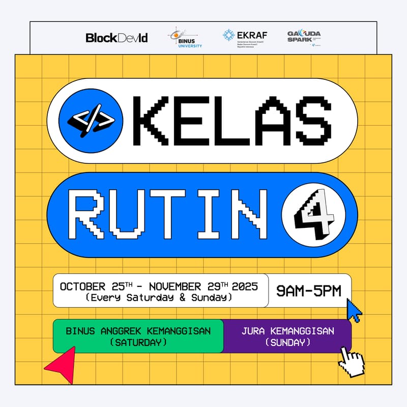 Cover Image for Kelas Rutin BlockDevId - Batch 4 (OFFLINE)