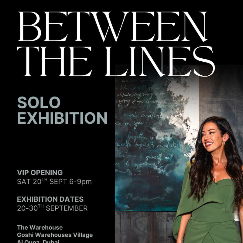 Cover Image for Between The Lines - Solo Art Exhibition by Gemma Gallagher