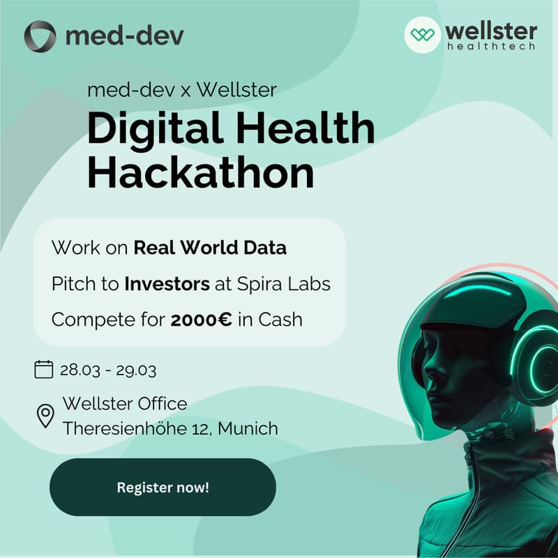 Cover Image for med-dev x Wellster Digital Health Hackathon