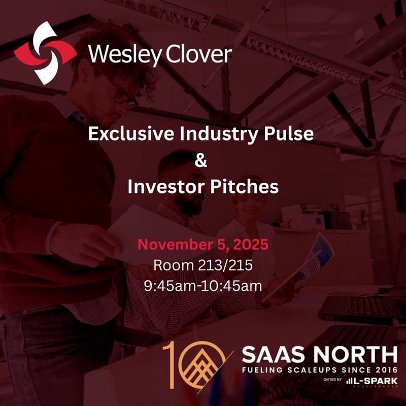 Cover Image for Wesley Clover Private Investor Session at SAASNORTH