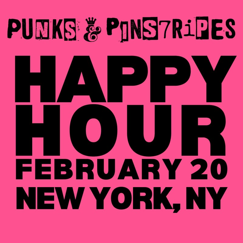 Cover Image for Punks & Pinstripes Member Happy Hour
