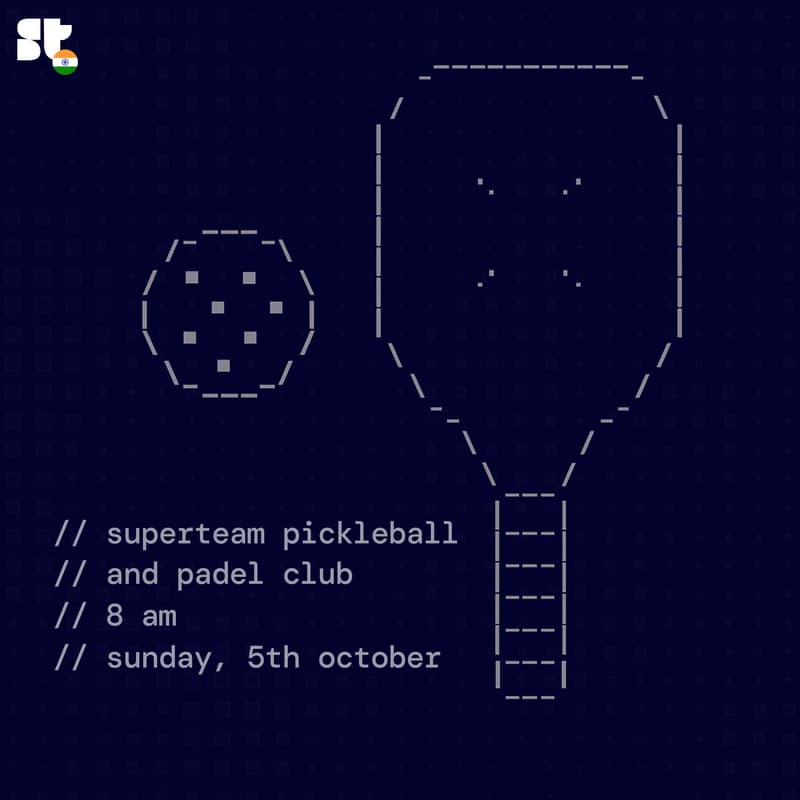 Cover Image for superteam sunday pickleball & padel club
