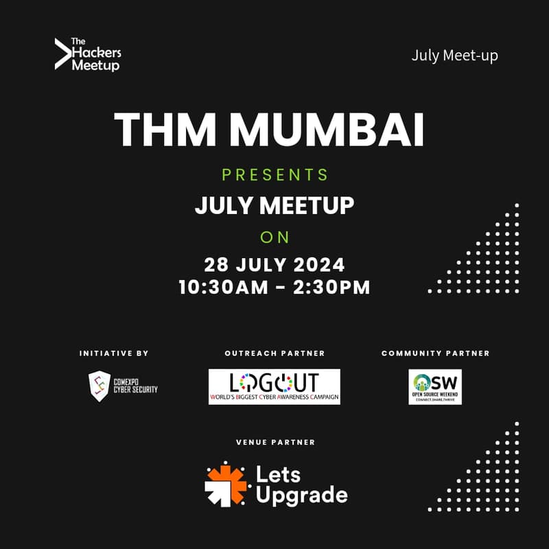 Cover Image for The Hacker's Meetup Mumbai July Meetup!