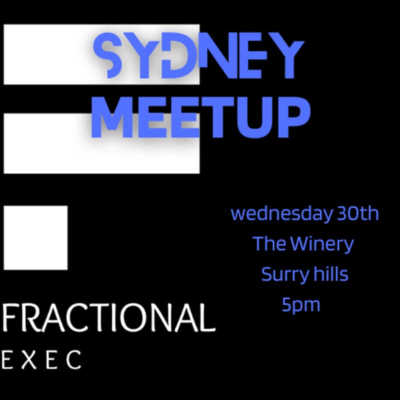 Cover Image for Sydney Fractional Meetup