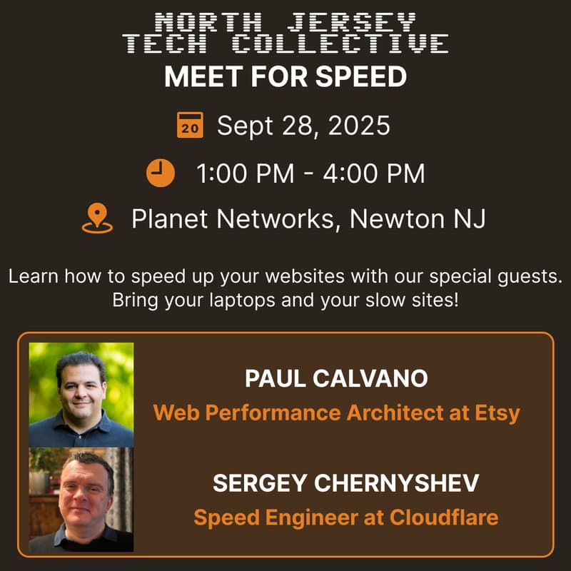 Cover Image for North Jersey Tech Meet for SPEED