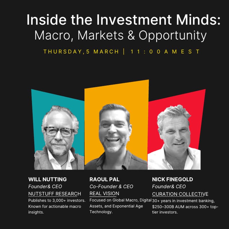 Cover Image for Inside Investment Minds: Macro, Markets & Opportunity _ Ask Us Anything!!