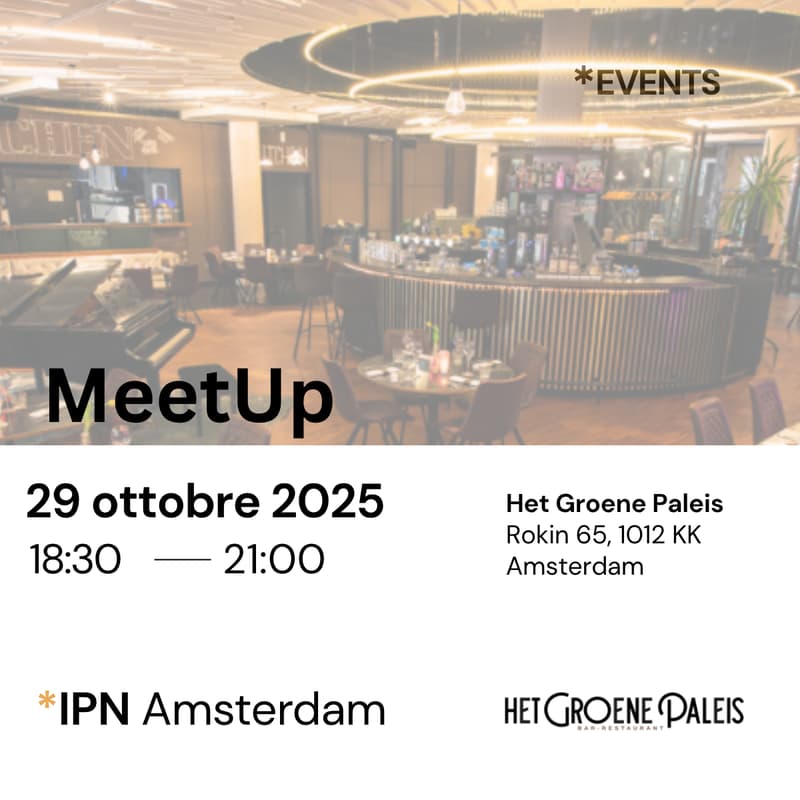 Cover Image for Meet-up IPN Amsterdam