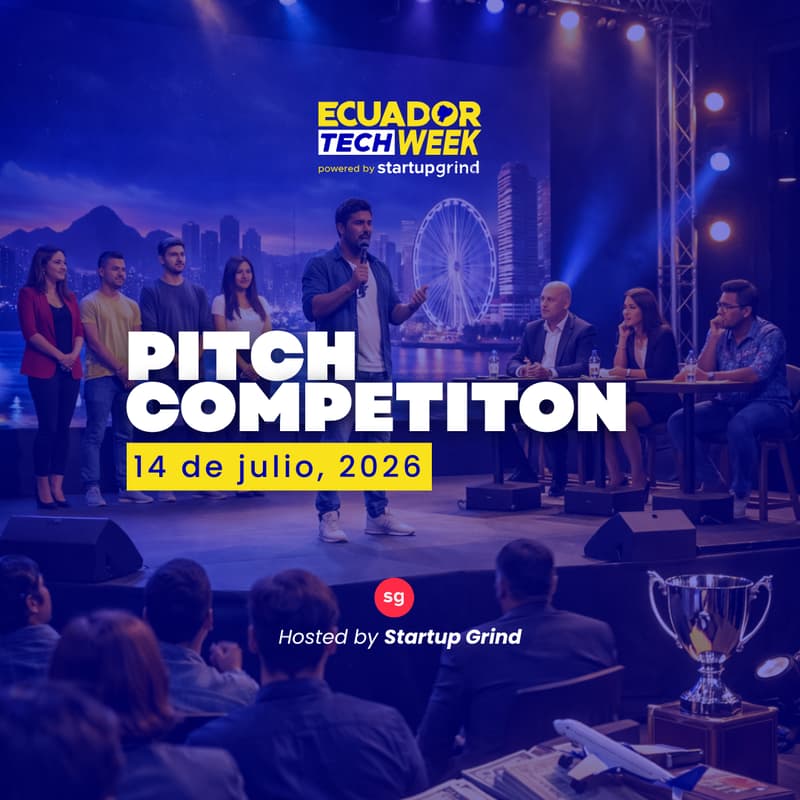 Cover Image for Pitch Competition by Startup Grind 🏆