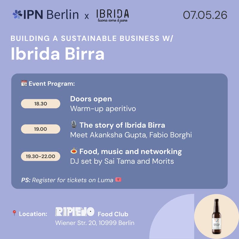 Cover Image for IPN Berlino x Ibrida Birra