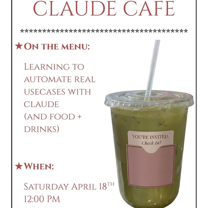 Cover Image for The Claude Cafe