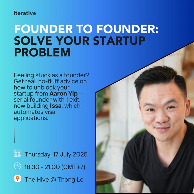 Cover Image for Founder to Founder: Solve Your Startup Problem