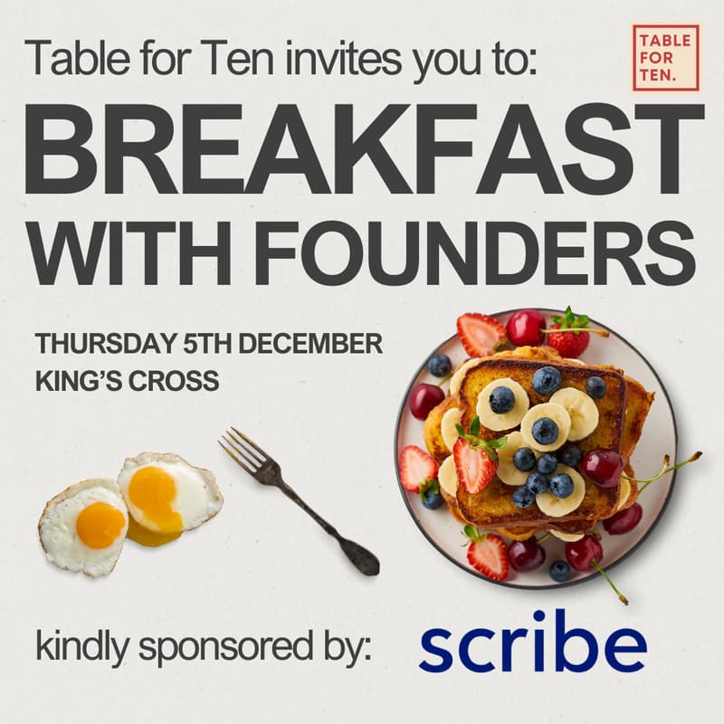 Cover Image for Table for Ten: Breakfast with Founders