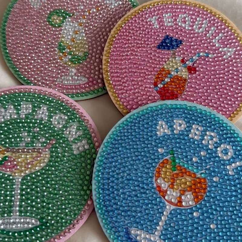 Cover Image for ☕ Café & DIY Diamond Painting Coasters - Braga