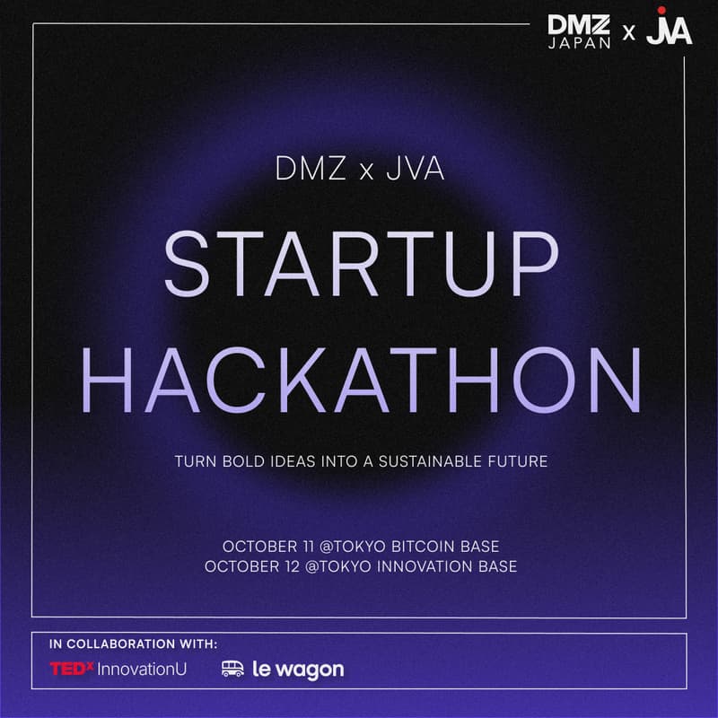 Cover Image for DMZ x JVA Startup Hackathon